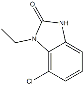 2-Benzimidazolinone,7-chloro-1-ethyl-(6CI) Structure