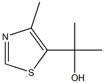 5-Thiazolemethanol,  -alpha-,-alpha-,4-trimethyl- Structure