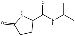 2-Pyrrolidinecarboxamide,N-isopropyl-5-oxo-(6CI) Structure