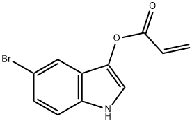 5-Bromindoxyl-acrylat Structure