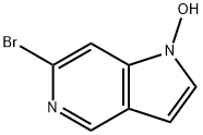 1N-HYDROXYL-6-BROMO-5-AZAINDOLE 구조식 이미지