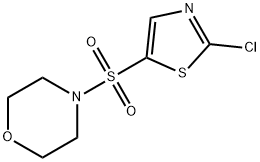 4-[(2-CHLORO-1,3-THIAZOL-5-YL)SULFONYL]MORPHOLINE Structure