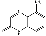 2(1H)-Quinoxalinone,  5-amino- Structure