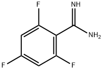 2,4,6-trifluorobenzamidine Structure