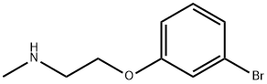 2-(3-bromophenoxy)-N-methylethanamine(SALTDATA: FREE) Structure