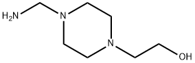 1-Piperazineethanol,4-(aminomethyl)-(7CI,8CI) Structure