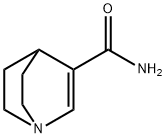 1-Azabicyclo[2.2.2]oct-2-ene-3-carboxamide(6CI,9CI) 구조식 이미지