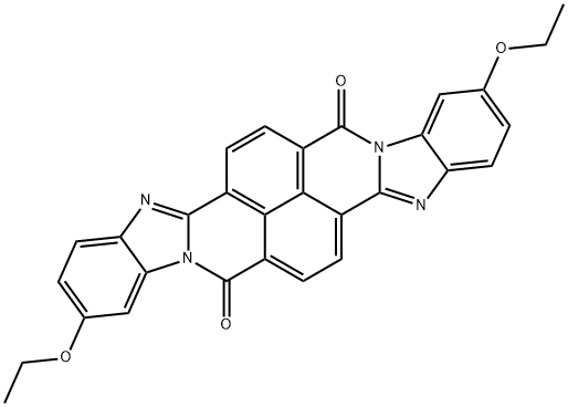 2,11-diethoxybisbenzimidazo[2,1-b:2',1'-i]benzo[lmn][3,8]phenanthroline-8,17-dione Structure