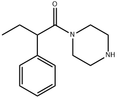 2-phenyl-1-(piperazin-1-yl)butan-1-one 구조식 이미지