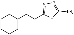 5-(2-cyclohexylethyl)-1,3,4-oxadiazol-2-amine Structure