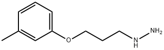 1-[3-(3-methylphenoxy)propyl]hydrazine Structure