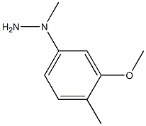 1-[(3-METHOXY-4-METHYLPHENYL)METHYL]HYDRAZINE Structure