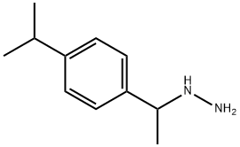 1-(1-(4-isopropylphenyl)ethyl)hydrazine Structure