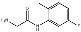 N~1~-(2,5-difluorophenyl)glycinamide(SALTDATA: HCl) 구조식 이미지