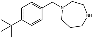 1-[(4-tert-butylphenyl)methyl]-1,4-diazepane 구조식 이미지