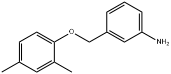 3-(2,4-dimethylphenoxymethyl)aniline Structure