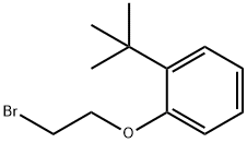 1-(2-bromoethoxy)-2-tert-butylbenzene 구조식 이미지