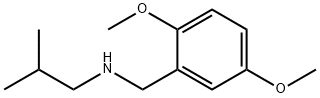 [(2,5-dimethoxyphenyl)methyl](2-methylpropyl)amine Structure