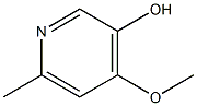 3-Pyridinol,4-methoxy-6-methyl-(6CI,9CI) Structure