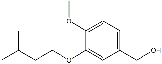 [4-methoxy-3-(3-methylbutoxy)phenyl]methanol 구조식 이미지