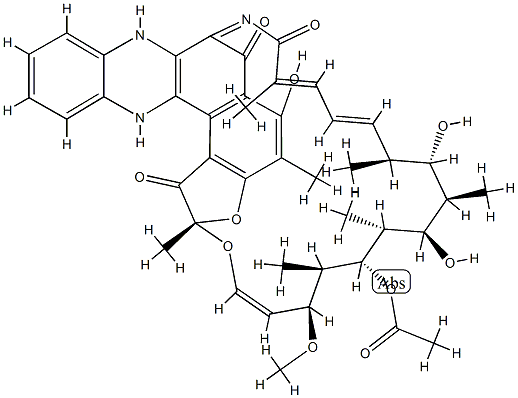 Rifazine Structure