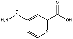 4-HYDRAZINOPYRIDINE-2-CARBOXYLIC ACID 구조식 이미지