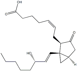 11-deoxy-11,12-methanoprostaglandin E2 Structure