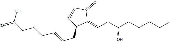 9-deoxy-delta-9,12-prostaglandin D2 Structure