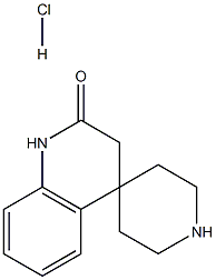 spiro[piperidine-4,4'(1'H)-quinolin]-2'(3'H)-one,hydrochloride Structure
