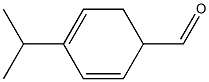 2,4-Cyclohexadiene-1-carboxaldehyde,4-isopropyl-(6CI) Structure