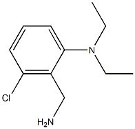 2-(aminomethyl)-3-chloro-N,N-diethylaniline Structure