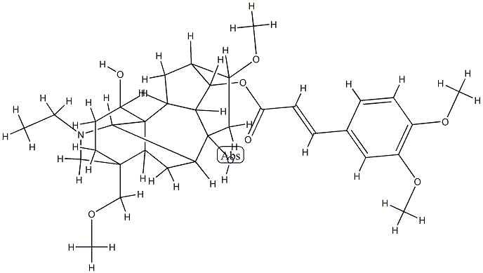 gymnaconitine Structure