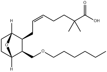 1-(2,2-Dimethylhept-5-eno-7-yl)-2-((hexyloxy)methyl)-7-oxabicyclo(2.2. 1)heptane Structure