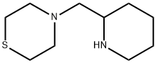 4-(piperidin-2-ylmethyl)thiomorpholine Structure