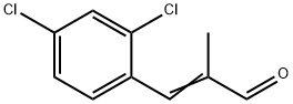 2-프로페날,3-(2,4-디클로로페닐)-2-메틸- 구조식 이미지