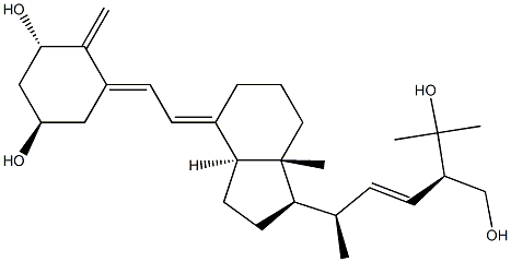 1,25,28-trihydroxyvitamin D 2 Structure