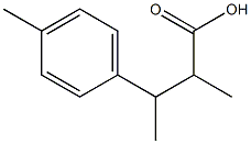 Hydrocinnamic acid, p,-alpha-,-ba--trimethyl- (6CI) Structure