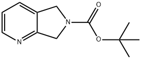 tert-butyl 5H-pyrrolo[3,4-b]pyridine-6(7H)-carboxylate Structure