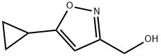 (5-cyclopropyl-3-isoxazolyl)methanol(SALTDATA: FREE) Structure