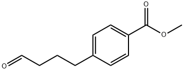 Methyl 4-(4-oxobutyl)benzoate 구조식 이미지