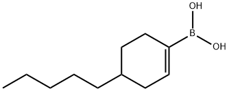 4-Pentylcyclohex-1-enylboronic acid Structure