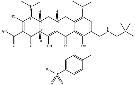 OMadacycline (tosylate) 구조식 이미지