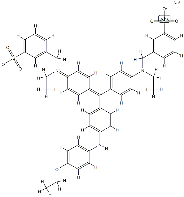 kenacid blue Structure