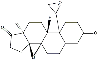 10-oxirane-4-estrene-3,17-dione Structure