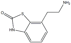 2(3H)-Benzothiazolone,7-(2-aminoethyl)-(9CI) Structure