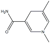 3-피리딘카르복스아미드,1,4-디하이드로-1,5-디메틸-(9CI) 구조식 이미지