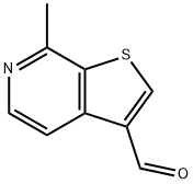 7-메틸티에노[2,3-c]피리딘-3-카브알데히드 구조식 이미지