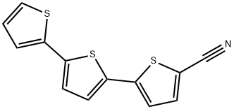 2,2':5',2''-Terthiophene-5-carbonitrile 구조식 이미지