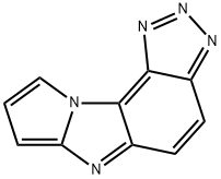 Pyrrolo[2,1:2,3]imidazo[4,5-e]benzotriazole (9CI) Structure