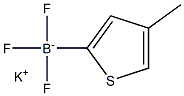 PotassiuM 4-Methylthiophene-2-trifluoroborate Structure